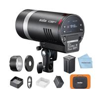 Godox AD300Pro II AD300ProII Flash per esterni, sincronizzazione one-tap con Godox X3 Pro/X3 Trigger, 300 Ws 2.4G TTL HSS 1/8000s Studio Flash Monolight, 0.01-1.5s Riciclo/16 gruppi di colori/12 W