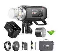 Godox AD400 Pro II AD400Pro II Flash da 400 W con trigger X3-O per Olympus Panasonic, GN72, lampada di modellazione bicolore da 30 W, flash a piena potenza 460, 0,01-1 s, 1/8000 HSS, modalità Freeze