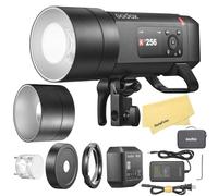 GODOX AD400 Pro II AD400Pro II Flash per Esterni,2.4G TTL 1/8000 HSS 400Ws,Batteria 21.6V/2600mAh,Riciclo 0.01~1s,460 Flash Piena Potenza,per Canon Sony Nikon Fujifilm Olympus Panasonic ecc Fotocamere