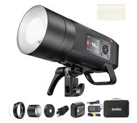 Godox AD400 Pro II - Flash stroboscopico per esterni, 400 W Monolight con sistema X wireless da 2,4 GHz, lampada modellabile bicolore da 30 W, durata del flash 1/27770s e indicatori a 16 colori per