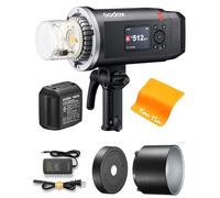 GODOX AD600BMII AD600 BM II 600 W Flash Bowens Mount Flash Speedlite per esterni, 2,4 G Wireless TTL 1/8000 s HSS, 0,01-1,9S Tempo di riciclaggio, 40 W, Luce di modellazione