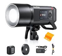 Godox AD600ProII - Flash da studio monocromatico, 600 WS, 2,4 G, TTL 1/8000s HSS per esterni, GN87 40 W bicolore 2800 K-6000 K, tempo di riciclaggio 0,01 s ~ 0,9 s, batteria al litio da 2600 mAh