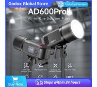 Godox AD600PROII Flash esterno all-in-one 600W TTL HSS Batteria agli ioni di litio incorporata Sistema X wireless 2.4G Luce stroboscopica per fotocamera