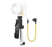 Godox AK-B02 Grip V-Mount con Cavo D-Tap 2,5mm DC, compatibile ML100BI e ML60IIBi LED