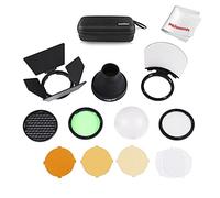 Godox AK-R1 Kit di accessori compatibili con testa flash rotonda Godox H200R, Godox V1 Flash Series, V1-C, V1-N, V1-SV1-O, V1-P, AD200 Pro AD200