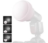 Godox AK-R22 Cupola di Diffusione Pieghevole in Silicone per Flash a Testa Tonda AD100PRO, AD200PRO (con H200R) e Serie V1