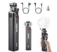 Godox BG02 Impugnatura Batteria Battery Grip 6600 mAh 95 Wh con Torre Nuvola 160° per ML100Bi/R FH50Bi/R Luce Video AD200 AD200Pro AD200ProII AD300 Pro Flash per Fotocamera