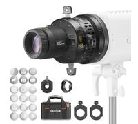 GODOX BP-SE LED Projection Attachment, Bowens Mount Snoot Spotlight GOBO Proiettore (BP-SE85)