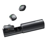Godox C01 Kit 2 Sistema microfonico wireless 2.4G Nero