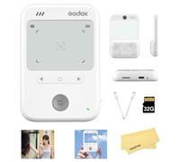 Godox C100 - Telecamera tascabile con mirino trasparente, 2 in 1, misuratore di luce per pellicola, 65 g ultra leggero, 4 proporzioni, trasferimento OTG, max con memoria TF da 32 GB, ideale per