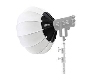 GODOX CS-65D 65 cm Diametro Lanterna Pieghevole softbox Fotografia softbox con Montaggio Bowens Installazione Rapida per la Registrazione Video Live Streaming Film Making