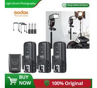Godox CT-16 Trasmettitore trigger flash radio wireless a 16 canali + set 2 ricevitori per Canon Nikon Pentax Studio Speedlite Flash