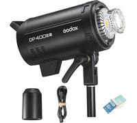 Godox DP400III-V Professionale Studio Flash, 400Ws 5800K GN87 Speedlite, Sistema X Wireless 2.4G, Tempo di Ritorno 0.1-1s, con Lampada Modello 30W