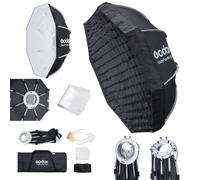 Godox EazyFlow Bty 65W Beauty Dish Bianco, attacco Bowens, griglia inclusa