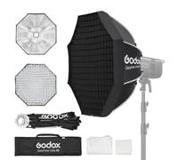 Godox EazyFlow - Softbox ottagonale da 88,9 cm con custodia per il | Softbox Ottagonale 90cm Facile Impostare Octabox per Bowens Mount COB Luci per Profoto per Broncolor per Godox