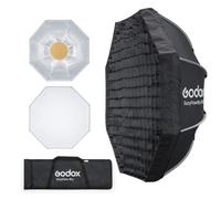 Godox EazyFlow - Softbox ottagonale pieghevole da 65 cm, con montaggio Bowens a sgancio rapido, scatola leggera portatile per flash AD300Pro e studio, illuminazione per fotografia di ritratto