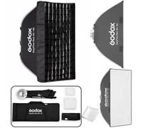 Godox EazyFlow - Softbox professionale grande da 60 x 90 cm, con supporto Bowens, formatore di luce flash da studio per una luce morbida e uniforme, ideale per ritratti di moda, foto di gruppo e