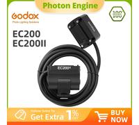 Godox EC200 EC200II 1,85 m Hot shoe Testa di estensione di separazione remota Flash per Godox AD200 AD200II Flash