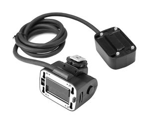 Godox EC200 II Adattatore Testa Flash Estensibile per Godox AD200 Pro II con Cavo da 2 Metri, Inclinazione Verso l'Alto di 90°, Slitta Fredda con Filettatura 1/4"-20
