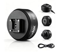 Godox ES01 Supporto magnetico per fotocamera elettrica a ventosa | Supporto a ventosa automatico, attacco magnetico a freddo, montaggio a vite da 0,25 pollici, ricarica automatica dell'aria
