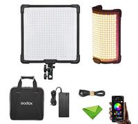 Godox FH50Bi Luce LED portatile flessibile, bicolore 2800K~6500K CRI≥97 TLCI≥97, 11 effetti luci FX, supporto controllo wireless/APP 2.4G, luce LED per Youtube, streaming live, Vlog ecc.