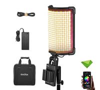 Godox FH50Bi Luce LED portatile flessibile con kit portatile ML-AK, bicolore 2800K~6500K CRI≥97 TLCI≥97, 11 effetti luci FX, controllo wireless/APP 2.4G, luce LED per Youtube, streaming live, Vlog