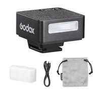 Godox Flash Godox iM20 - Mini flash per fotocamera con diffusore bianco iM20DF, colore nero