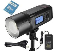 Godox Flash HSL TTL da 600 watt con batteria al litio e sistema wireless X 2.4G integrato per Canon, Nikon, Sony, FUJIFILM, Olympus e Panasonic AD600Pro