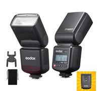 GODOX Flash Speedlite TT520 III universale, con trigger wireless GN33 433 MHz ricevitore Wirekess, modalità S1/S2, 8 livelli di potenza, compatibile con fotocamere Canon, Nikon, Pentax, Olympus