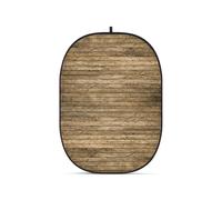 Godox CBA-WW - Fondale pieghevole - Parete di legno No. 4