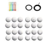 Godox GOBO Set SA-09-001, SA-09-002, SA-09-003, SA-09-004 Kit con supporto GOBO SA-10 Kit per Godox S30, S60 Focusing LED Video Light con USB LED