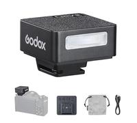 Godox iM20 - Flash per fotocamera, mini flash 440 full-power con 5 livelli di potenza GN10 Hot-Shoe Camera Speedlite, 3s tempo di riciclo per fotocamera Sony (A7R V/A7 III/RX100 VII, ecc.) Nikon/Canon