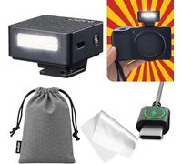 Godox iM20 Mini Flash, Flash Manuale per Fotocamera, 5 Livelli di Uscita | 440 Lampi a Piena Potenza, Compatibile con Ricoh GR III, GR III X, Canon Sony Nikon Pentax Panasonic Olympus Leica
