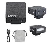 GODOX iM20 Mini flash per fotocamera, 440 flash full-power mini iFlash Speedlite con regolazione a cinque livelli, tempo di riciclo 3s, batteria agli ioni di litio da 470 mAh