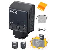 GODOX iM22 Flash Flash tascabile per fotocamera iFlash Mini, ricarica di tipo C, flash GODOX iM22 per fotocamere Fuji Canon, Nikon, Sony, Olympus, Panasonic