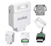 Godox iM22 Mini Flash Fotografico, Accessori Fotografia, (Bianco)