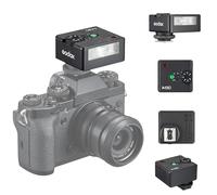 Godox iM30 Flash per fotocamera Speedlite GN15 con 13 livelli di potenza del flash, CCT 6500 K ± 200 K con controllo ottico S1/S2 per fotocamera Sony Canon Nikon Fuji Olympus