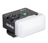 Godox iM30 - Mini flash con diffusore per fotocamere Canon, Nikon, Sony, Fuji, Olympus a contatto singolo, flash Godox con Diffusion Dome Speedlite GN15, regolazione della potenza a 7 livelli, 230