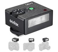 Godox iM30 Mini fotocamera flash, GN15 con potenza flash a 7 livelli, CCT 6500K±200K con controllo ottico S1/S2 per Canon/Sony/Fuji/Nikon/Panasonic/Olympus, per fotocamere con hotshoe singolo contatto