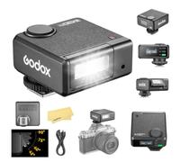 GODOX iM30Pro iM30 Pro Flash Fotocamere per Canon,Sony,Nikon,Fuji,Olympus | per Panasonic Pentax,Testa Inclinabile,Modalità AUTO Intelligente,Magnetico, GN15,Tempo Ricarica 1,5s