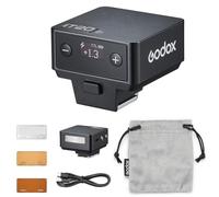 GODOX iT20 C/N/S/F/O iFlash TTL, 700+ flash e 1,5 s riciclaggio, 6 stop (da 1/32 a 1/1 di alimentazione), batteria integrata con diffusore magnetico e filtro (nero, per Fuji)