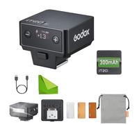 GODOX IT20 F Camera Flash per Fujifilm, 45G Ultra-compatte, M/TTL a un tocco, filtri a colori magnetici, 700+ lampi, riciclaggio 1,5s e controllo di potenza preciso (nero)