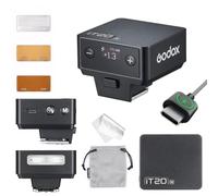 Godox IT20 N Mini TTL Flash, IT20N TTL Speedlite, Compatibile con Nikon Z6III Z8 Z5 Z50II Z50 Zfc Z6II Z30 Z6 Z50II Z7II Z8 Z9 (Nero)