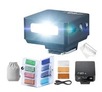 Godox IT20 R IT20R per Ricoh GR III, IIIX, IIIX HDF, GODOX IT20 Mini TTL Flash con attacco magnetico MA01 per Ricoh GR3, 3X, 3X HDF, 700+ Pops, 1.5S riciclaggio, ricarica USB-C, filtro colorato