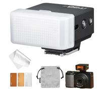 Godox IT20 R IT20R per Ricoh GR III, IIIX, IIIX HDF, GODOX IT20 Mini TTL Flash con IT20DF Diffusore per Ricoh GR3, 3X, 3X HDF, 700+ Pops, Riciclaggio 1.5S, Ricarica USB-C, Filtro Colore Magnetico