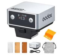 Godox iT20 S iT20-S IT20S TTL Mini flash per fotocamera, 700 flash, 1,5s riciclato, 6 livelli (1/32-1/1 potenza), batteria al litio incorporata, diffusore magnetico e filtro, flash compatibile con