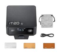 GODOX iT20S TTL fotocamera Speedlite 700 flash a piena potenza 1,5 s tempo di ricarica 1/8000s HSS flash per fotocamera con diffusori magnetici e filtri a colori per fotocamere Sony (nero)