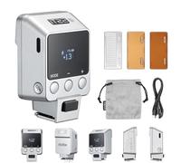 GODOX iT22S TTL - Flash per fotocamera 1/8000s HSS 700 flash a piena potenza 1,5 s tempo di ricarica fotocamera Speedlite con diffusori magnetici e filtri a colori per fotocamere Sony (argento)
