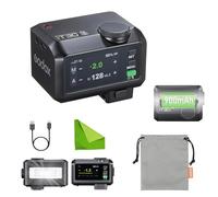 GODOX iT30 Pro O Mini TTL Flash wireless - compatibile Olympus/Panasonic, touchscreen 2,8 pollici, 2,4G, batteria litio integrata, sincr. alta vel. 1/8000s (nero).