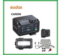 Godox iT30Pro C Compact TTL Flash per Canon Speedlite 2.4G X System Nero